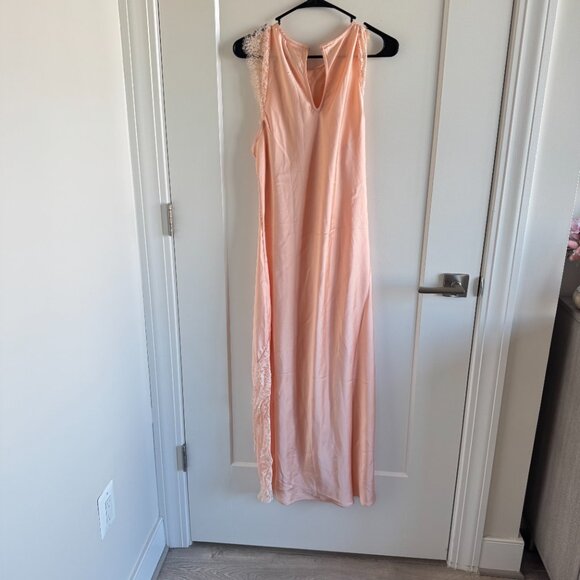 Women's Sleeveless Lace Trim Ankle Dress - Future Collective - Picture 6 of 6